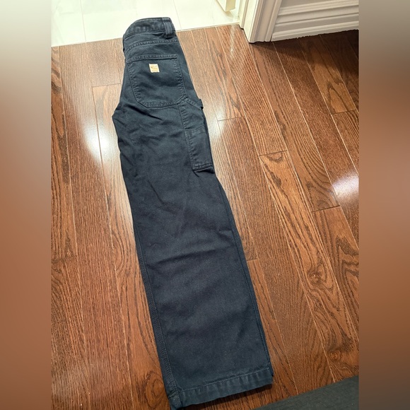 Tna Black Greenwich Pant High-waisted carpenter twill pants - Picture 3 of 8